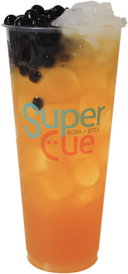 Super Cue Boba Tea PNG Image