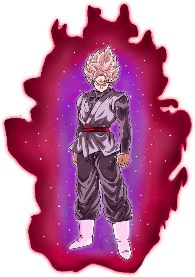 Super Saiyan Aura Illustration PNG Image