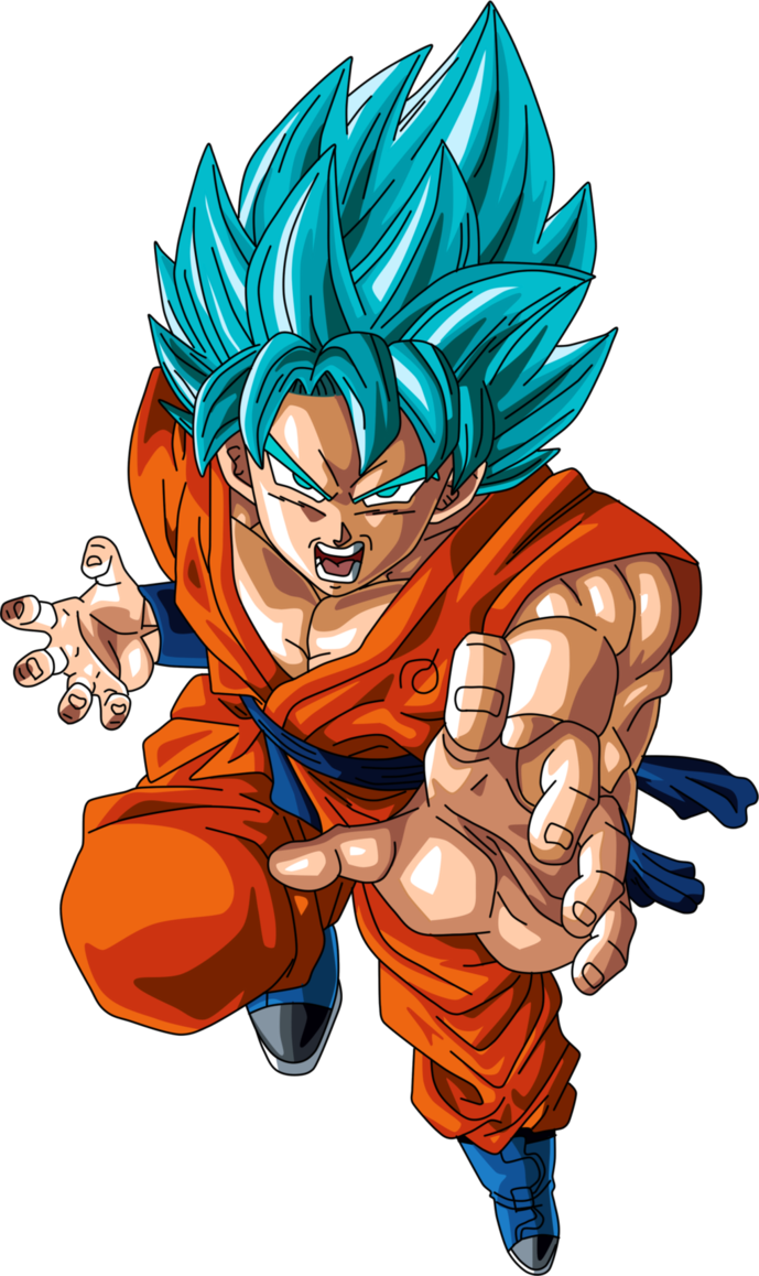 Super Saiyan Blue Goku.png PNG Image