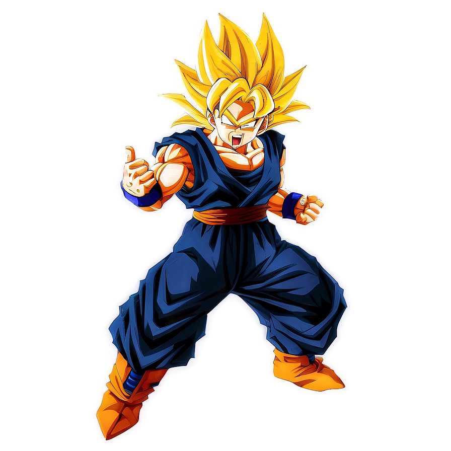 Super Saiyan Drip Goku Png 06212024 PNG Image