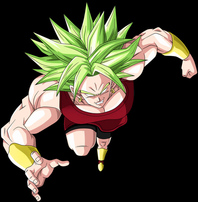 Super_ Saiyan_ Flying_ Power_ Up_ Anime PNG Image