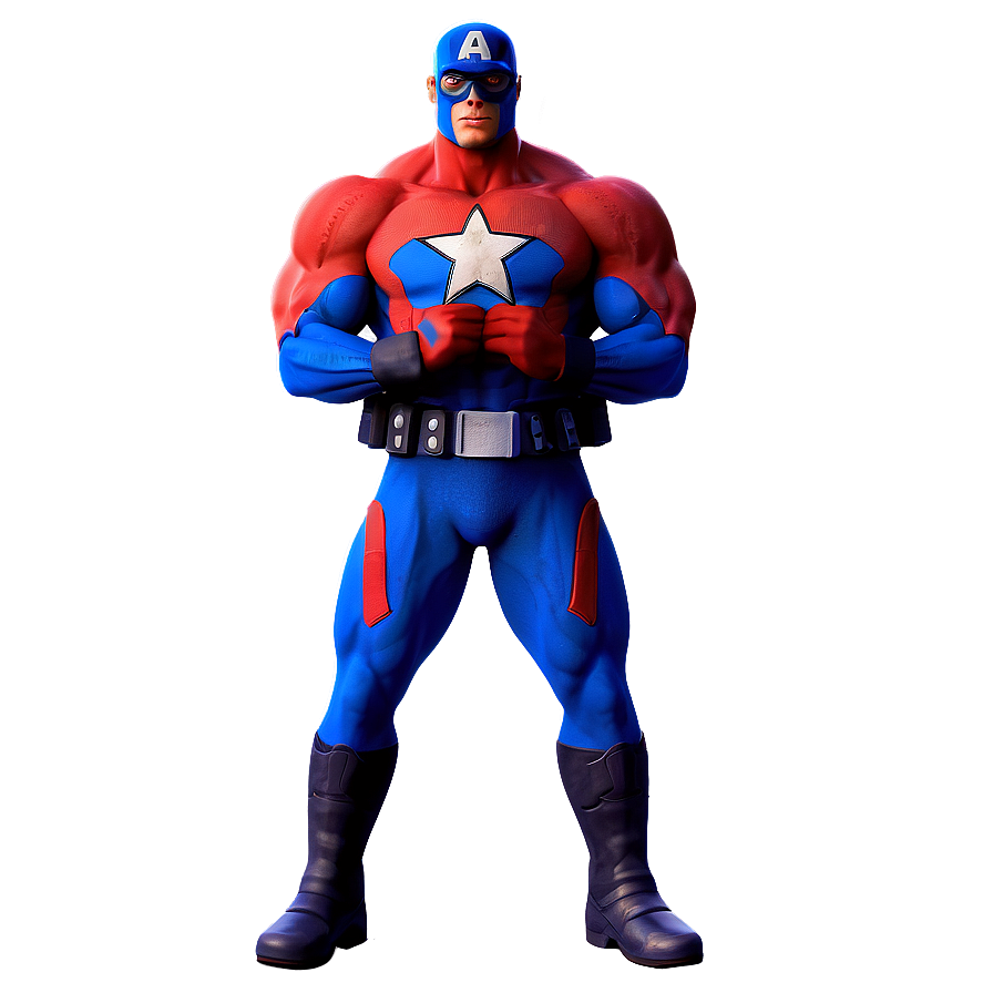 Super Soldier Character Png Sqr8 PNG Image