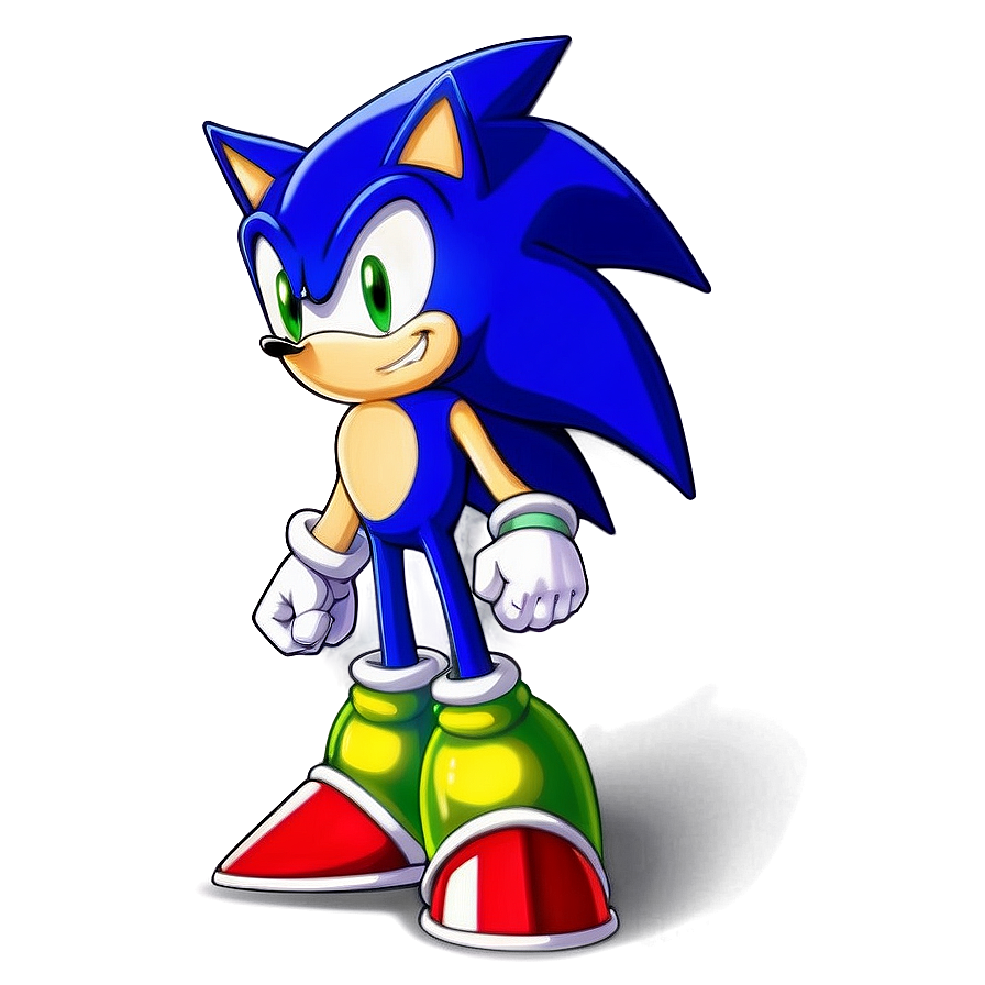 Super Sonic Transformation Png Rvn91 PNG Image