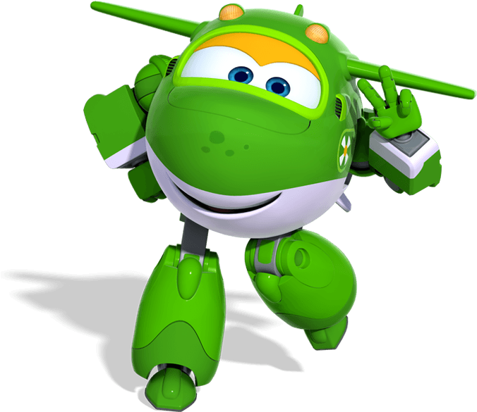 Super Wings Mira Character Render PNG Image