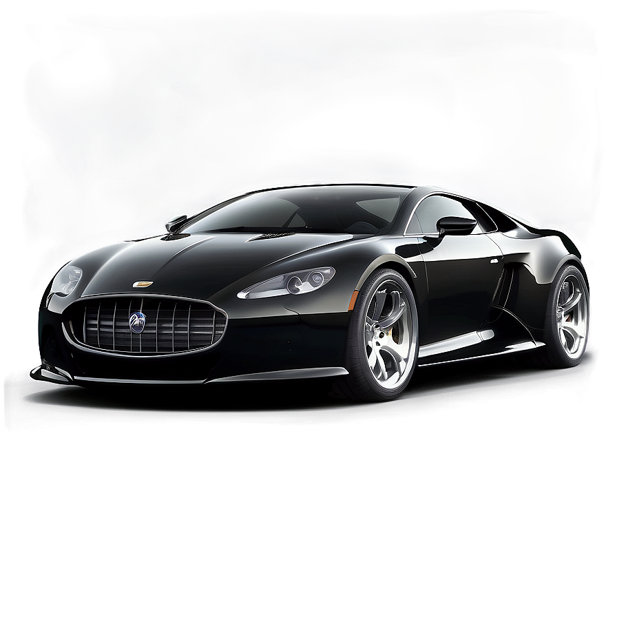 Supercharged Black Car Png Wkm PNG Image