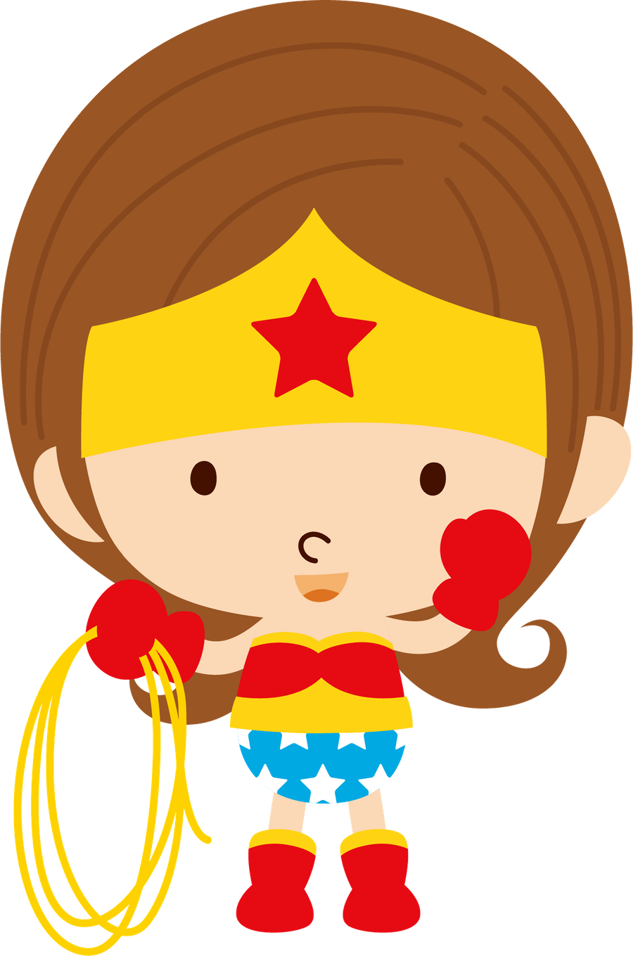 Superhero Baby Cartoon Character PNG Image