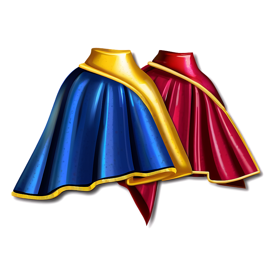 Superhero Cape With Emblem Png Eaa PNG Image