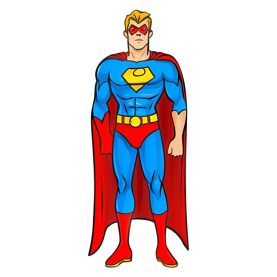 Superhero Doodle Png Ssr PNG Image