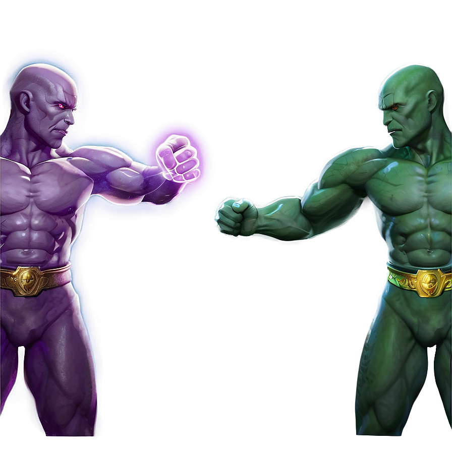 Superhero_ Faceoff PNG Image