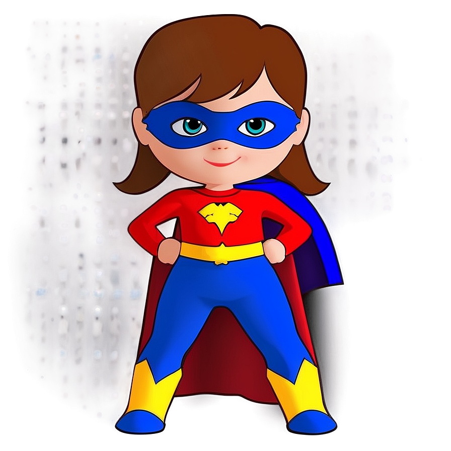 Superhero Girl Graphic Png 05032024 PNG Image