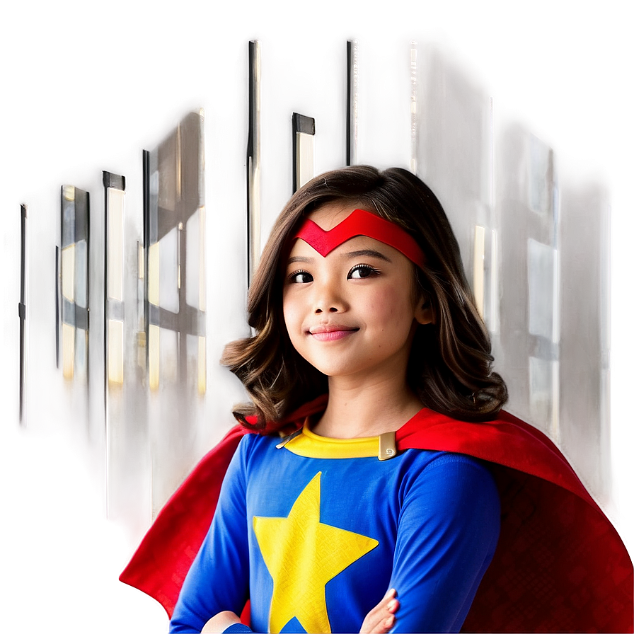 Superhero Girl Graphic Png 67 PNG Image