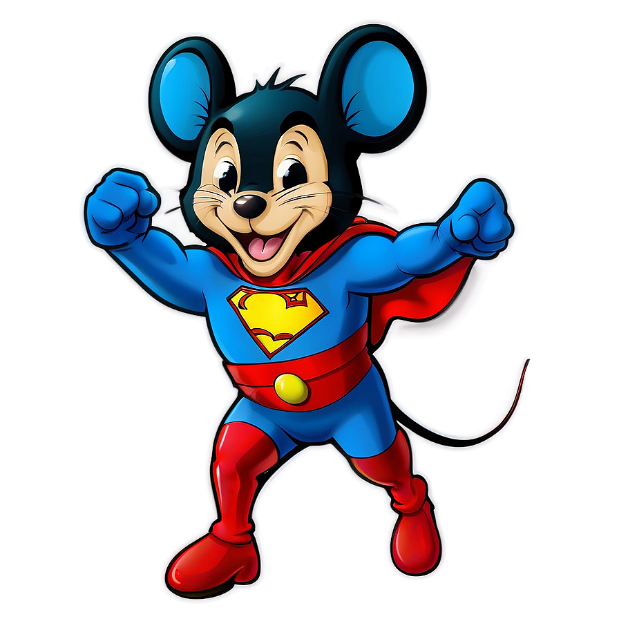 Superhero Mouse Png Aas25 PNG Image