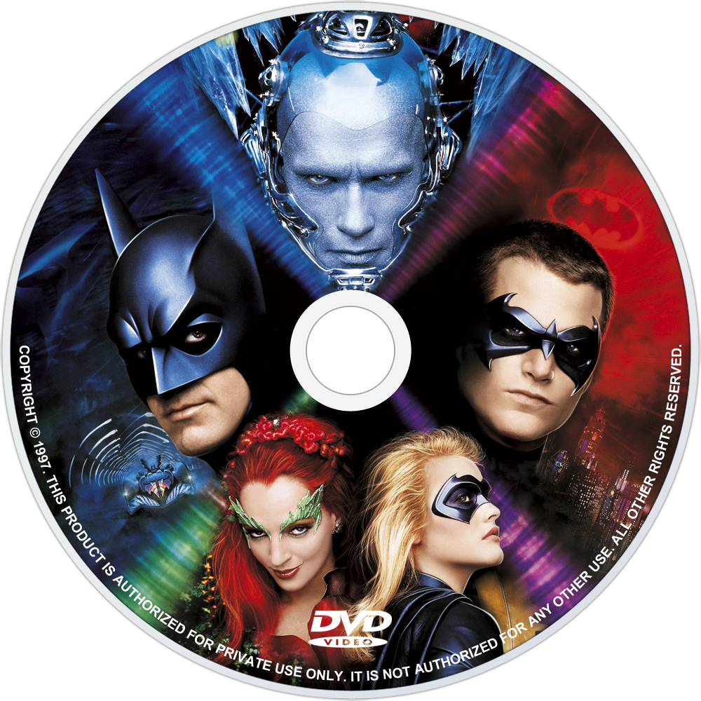 Superhero Movie D V D Disc PNG Image