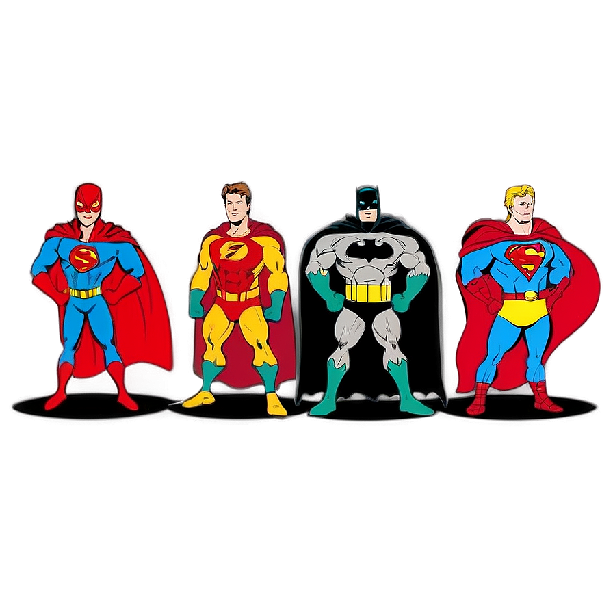 Superhero Team-up Png 27 PNG Image