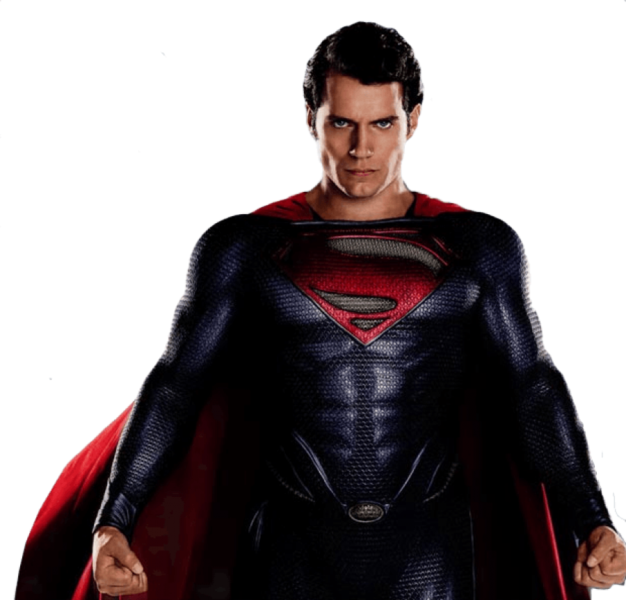 Superman Pose Confident Stance PNG Image