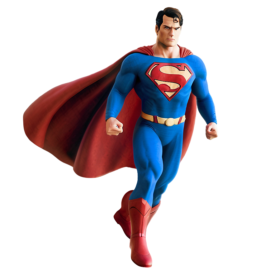 Superman Power Stance Png Qbw64 PNG Image