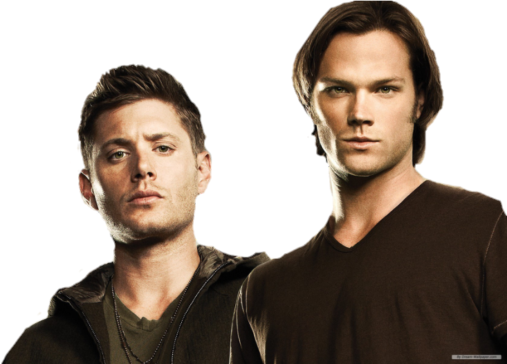 Supernatural_ Brothers_ Portrait PNG Image