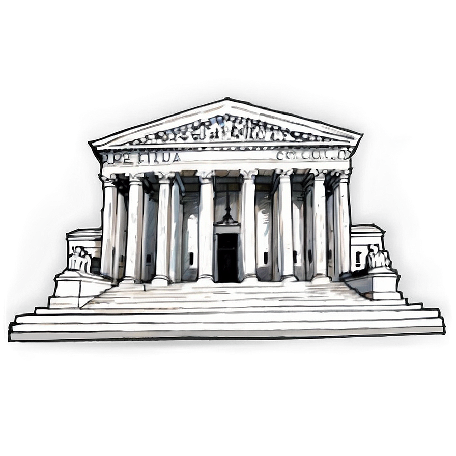 Supreme Court Sketch Png 62 PNG Image