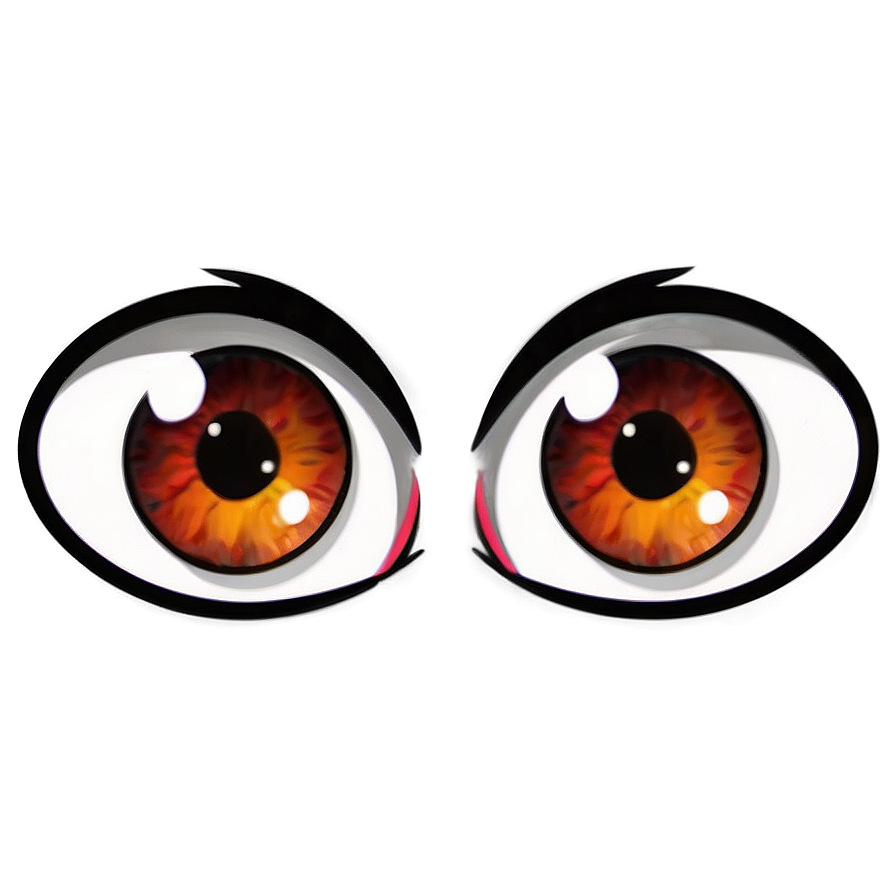 Surprised Anime Eyes Png Pky65 PNG Image