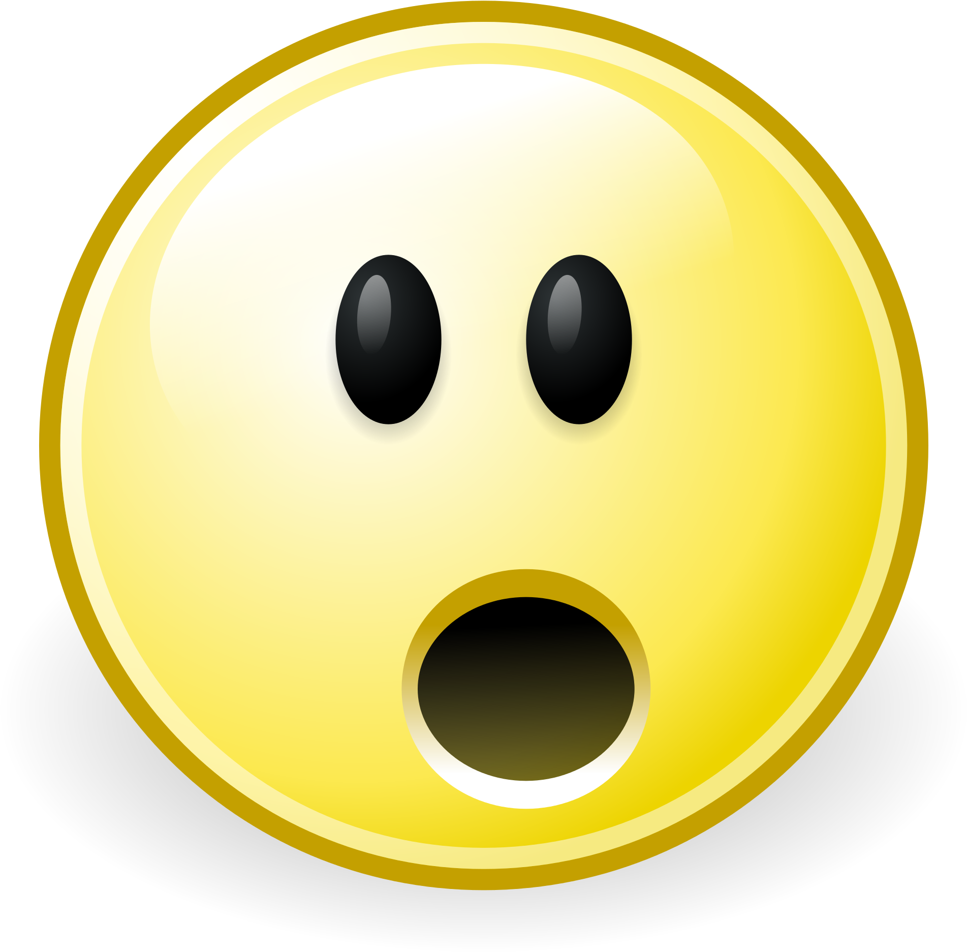 Surprised_ Emoji_ Expression PNG Image