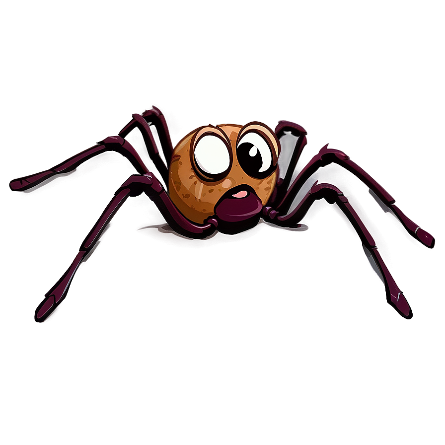 Surprised Spider Cartoon Png Ios PNG Image