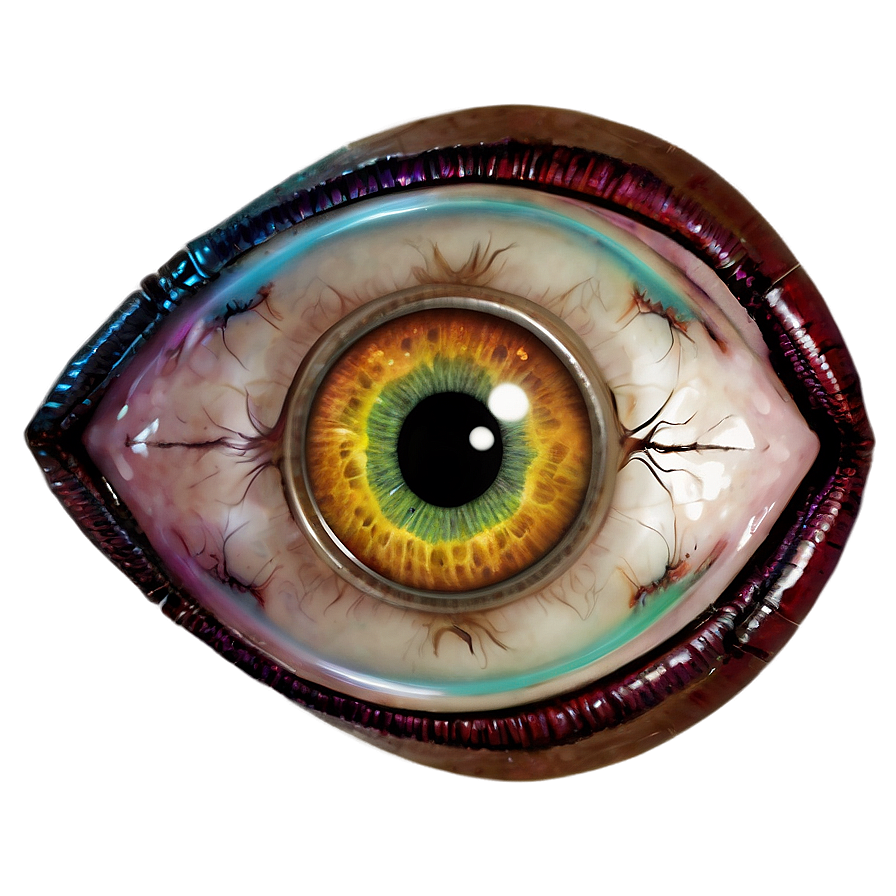 Surreal Eyeball Png 05242024 PNG Image