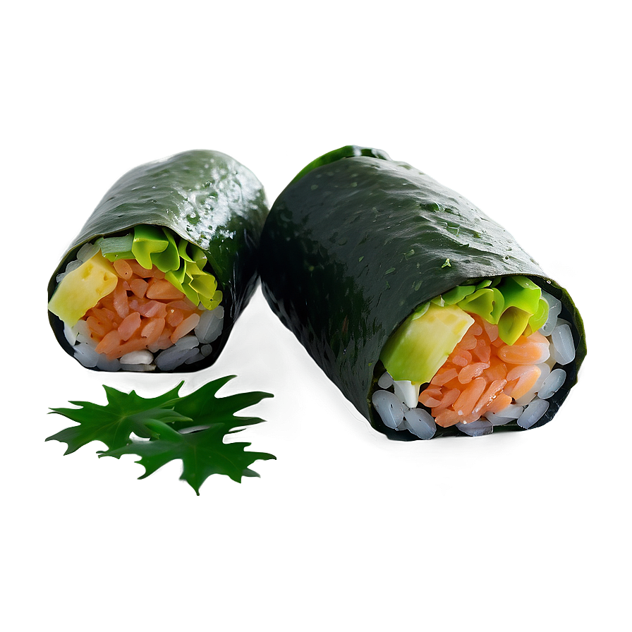 Sushi Seaweed Wrap Png Gno PNG Image