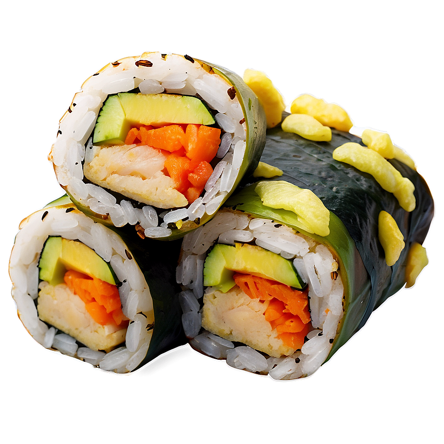 Sushi With Tempura Png 05212024 PNG Image