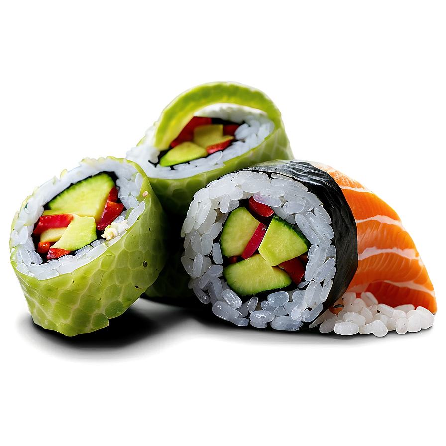 Sushi With Wasabi Png Lhe8 PNG Image