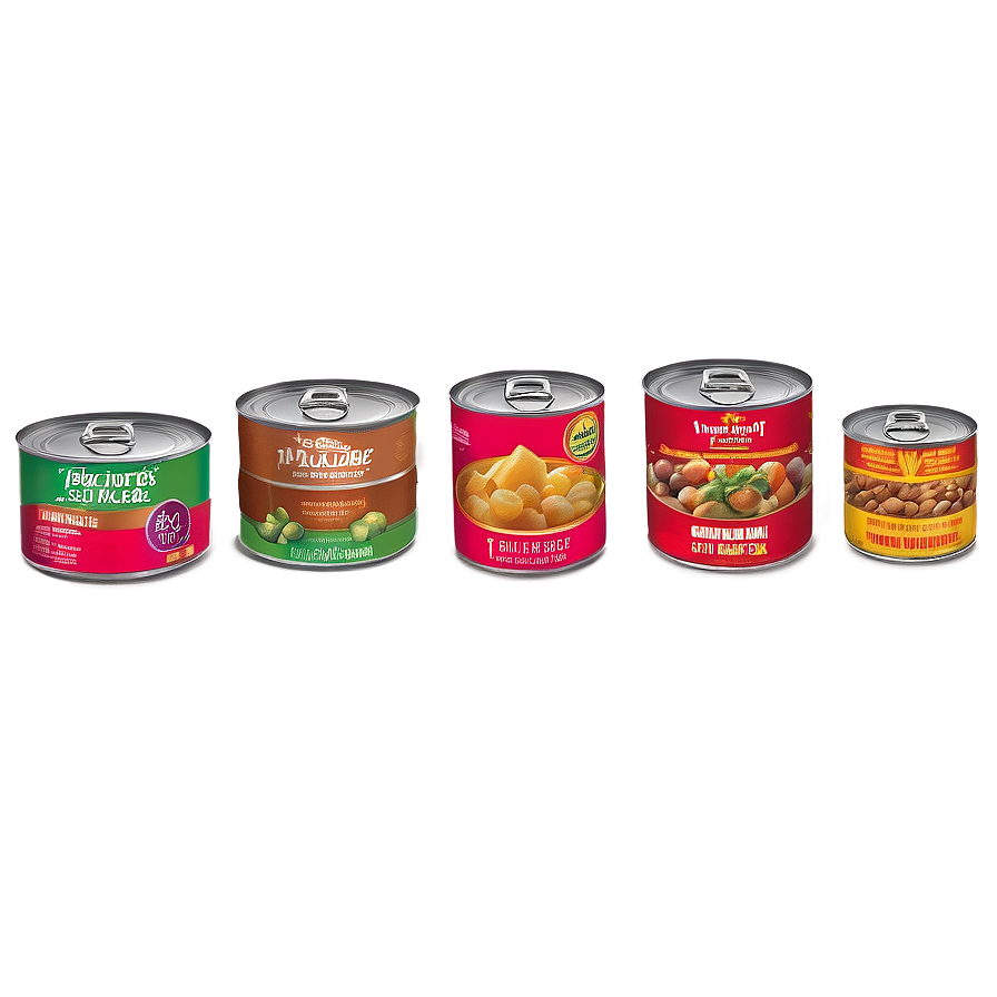 Sustainable Canned Food Choices Png 06132024 PNG Image