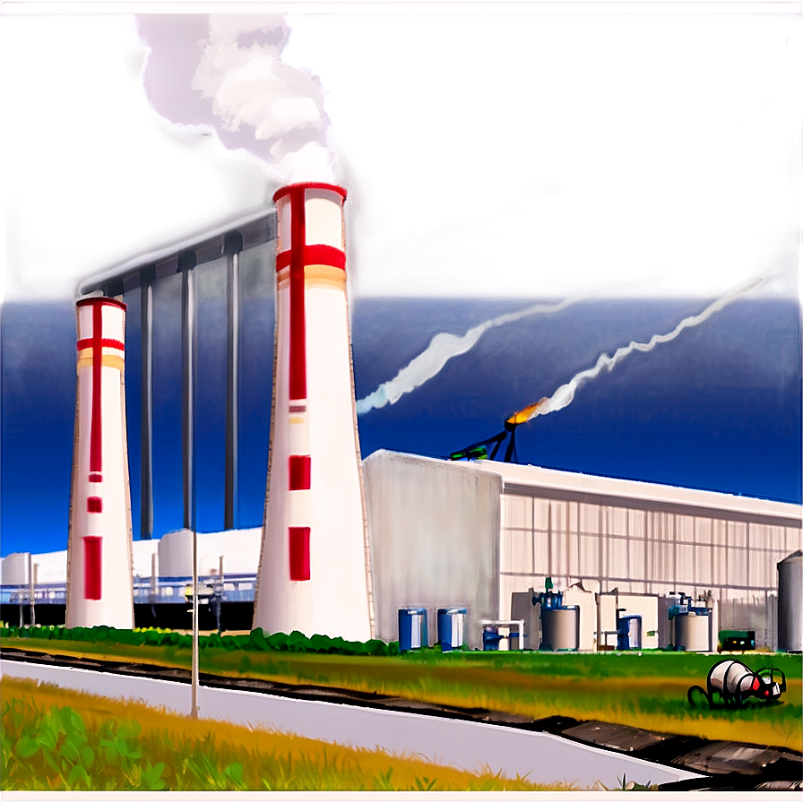 Sustainable Power Station Png Rgt87 PNG Image