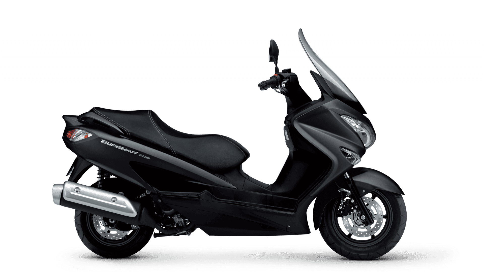 Suzuki Burgman Scooter Profile View PNG Image