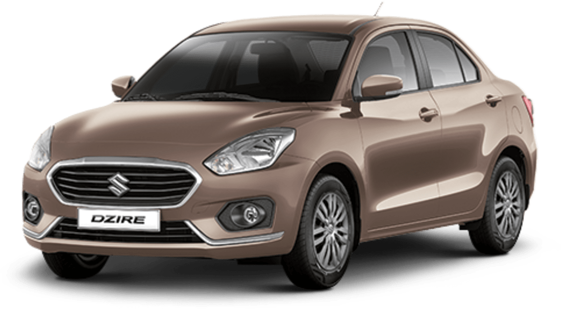 Suzuki Dzire Sedan Brown PNG Image