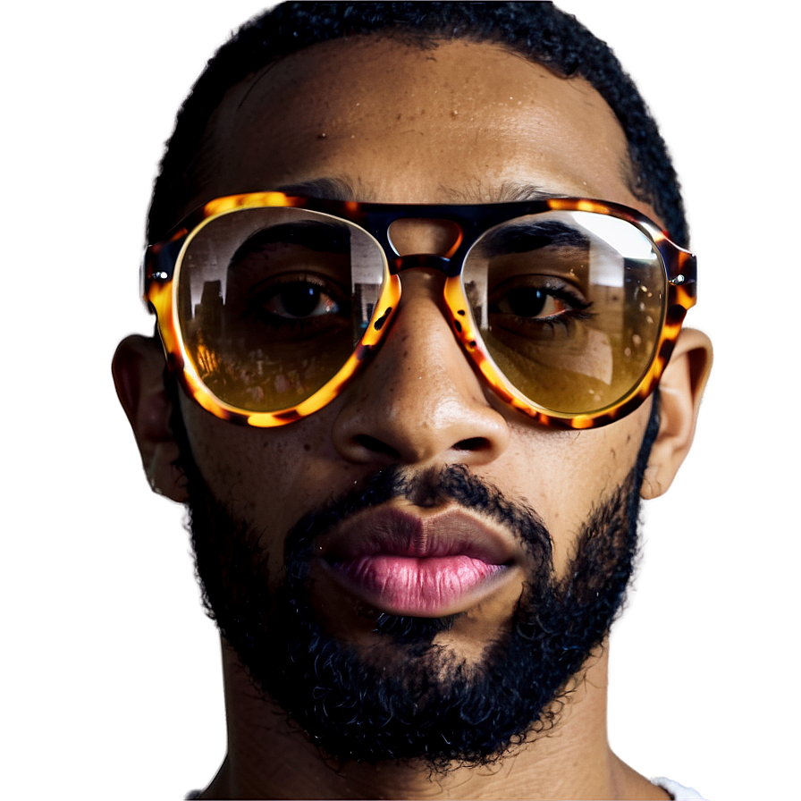 Swag Glasses With Glare Png Rug6 PNG Image