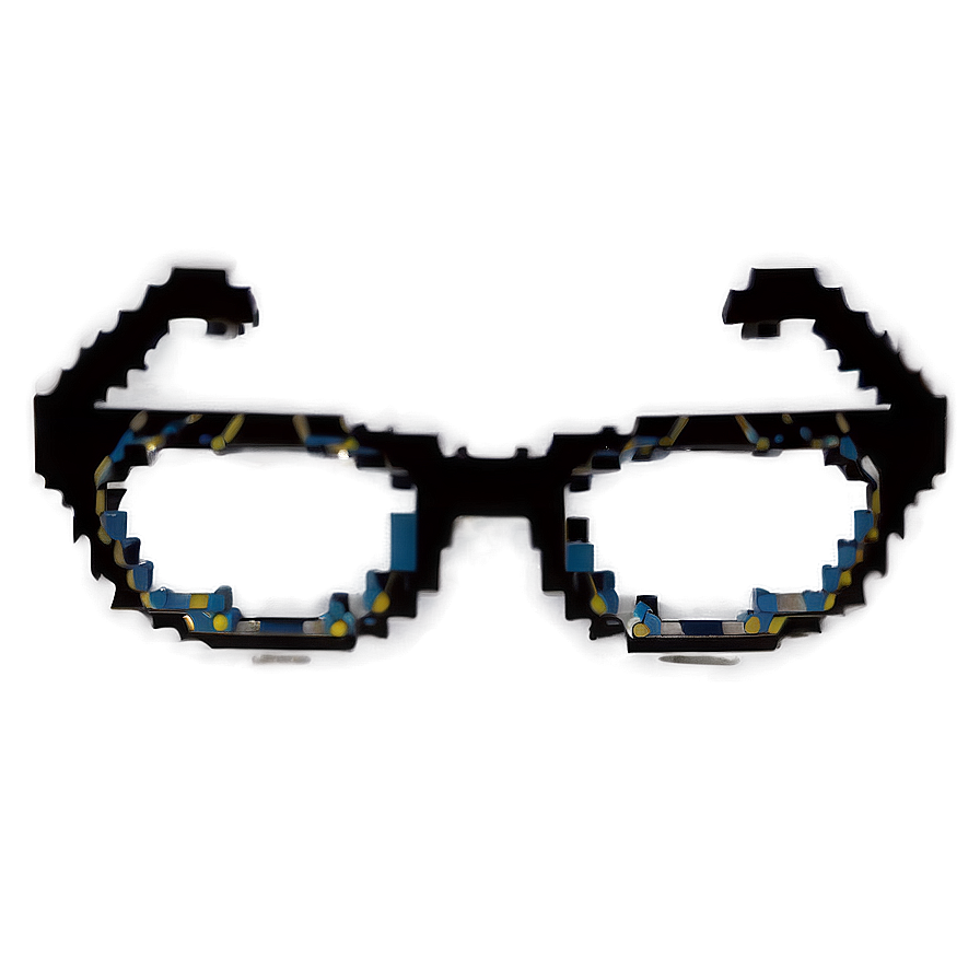 Swaggy Pixel Glasses Png 06132024 PNG Image