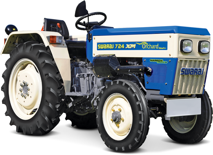 Swaraj724 X M Orchard Tractor PNG Image