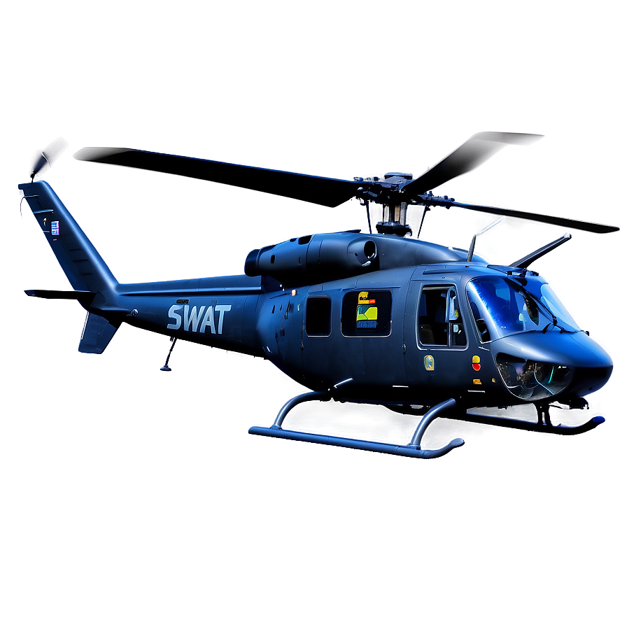 Swat Helicopter Unit Png 06122024 PNG Image