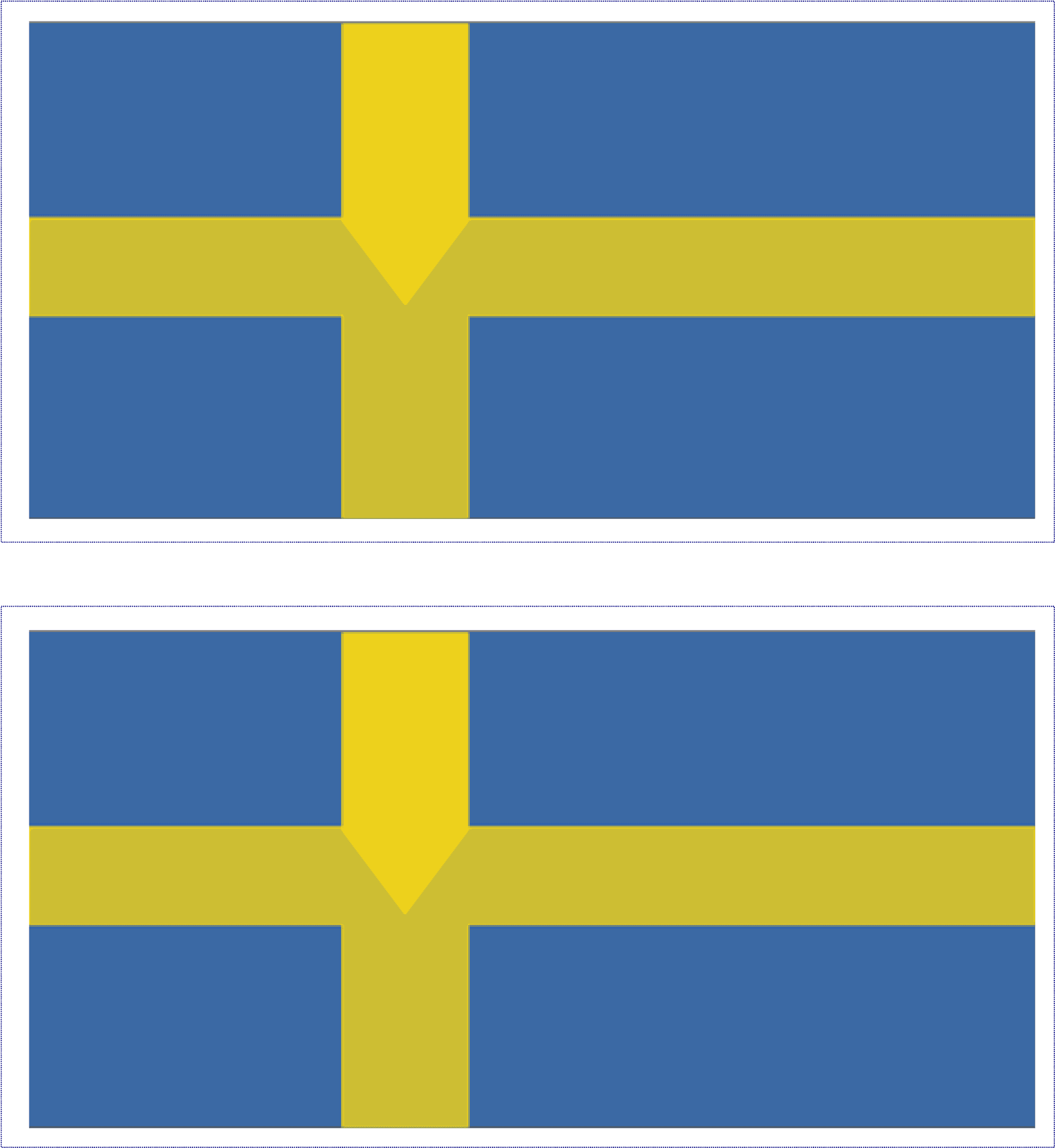 Swedish_ Flag_ Design_ Variations PNG Image