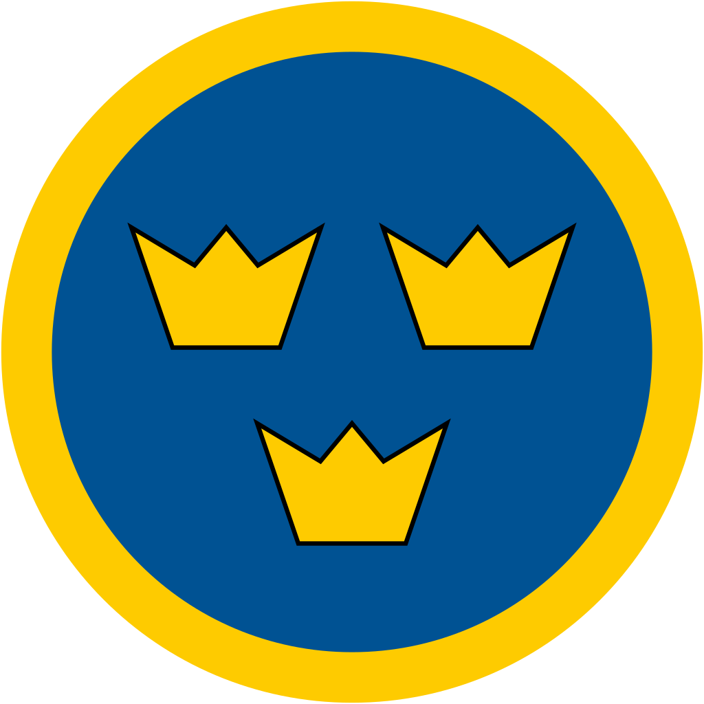 Swedish Three Crowns Symbol PNG Image