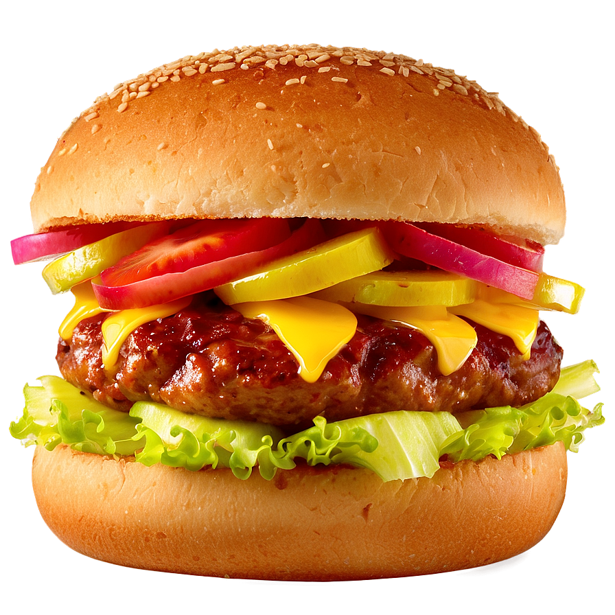 Sweet And Spicy Hawaiian Burger Png 87 PNG Image