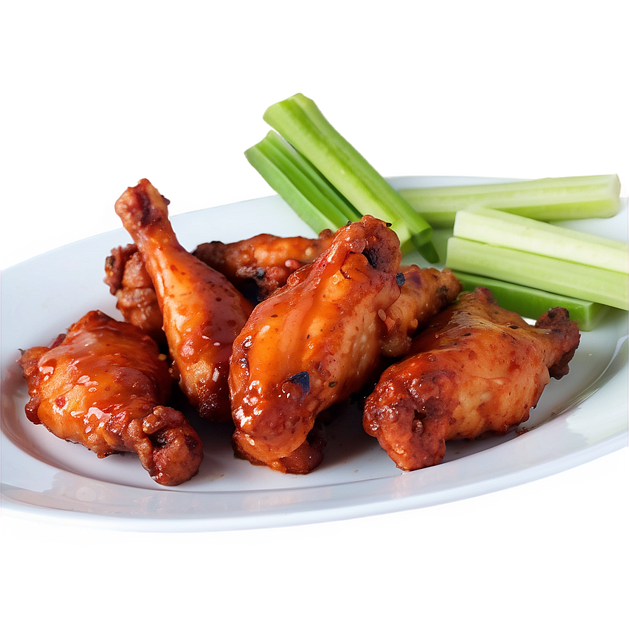 Sweet And Spicy Hot Wings Png 4 PNG Image