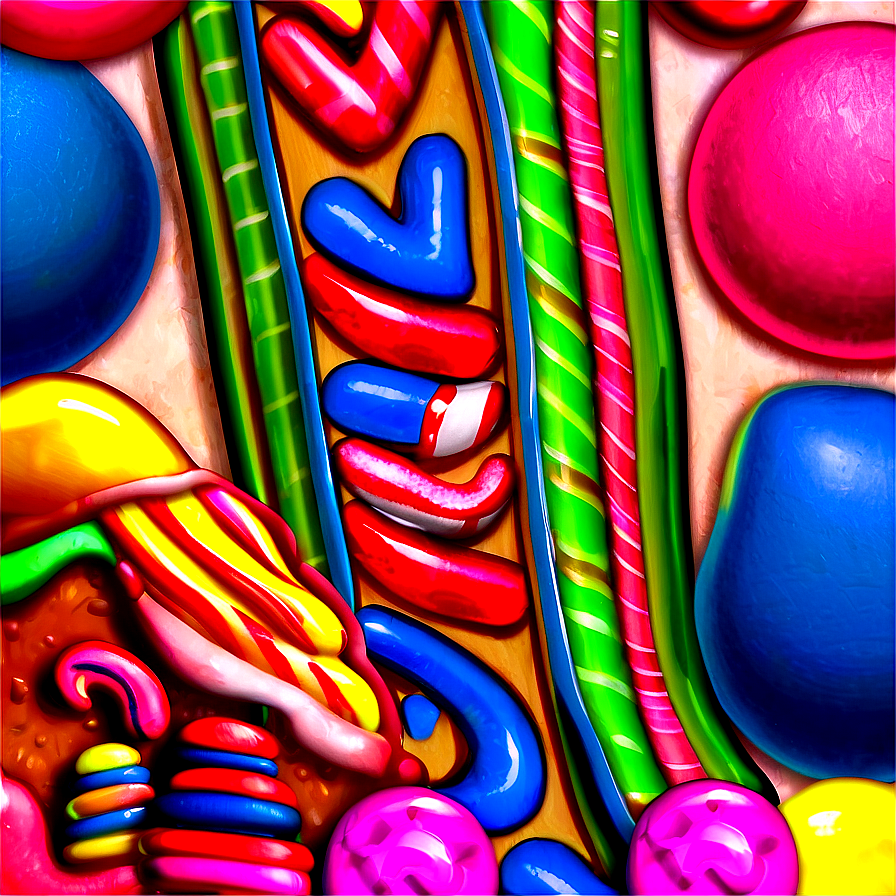 Sweet Candy Land Map Png 06202024 PNG Image