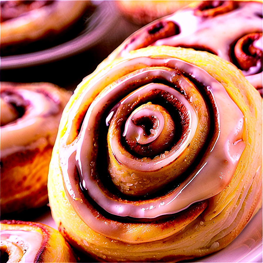 Sweet Cinnamon Roll Heaven Png 41 PNG Image