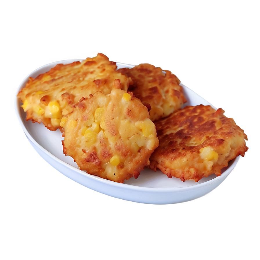 Sweet Corn Fritters Png Akv PNG Image