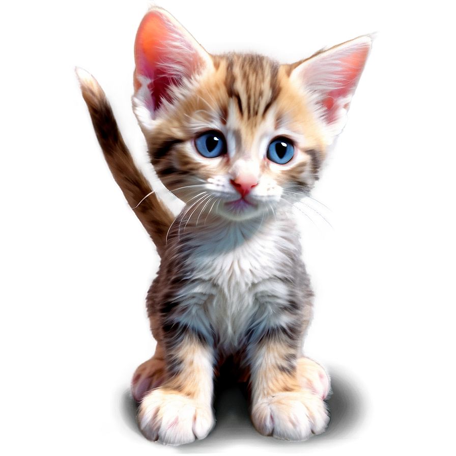 Sweet Kitten Graphic Png 06242024 PNG Image