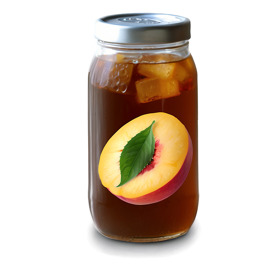 Sweet Peach Iced Tea Png Xfb36 PNG Image