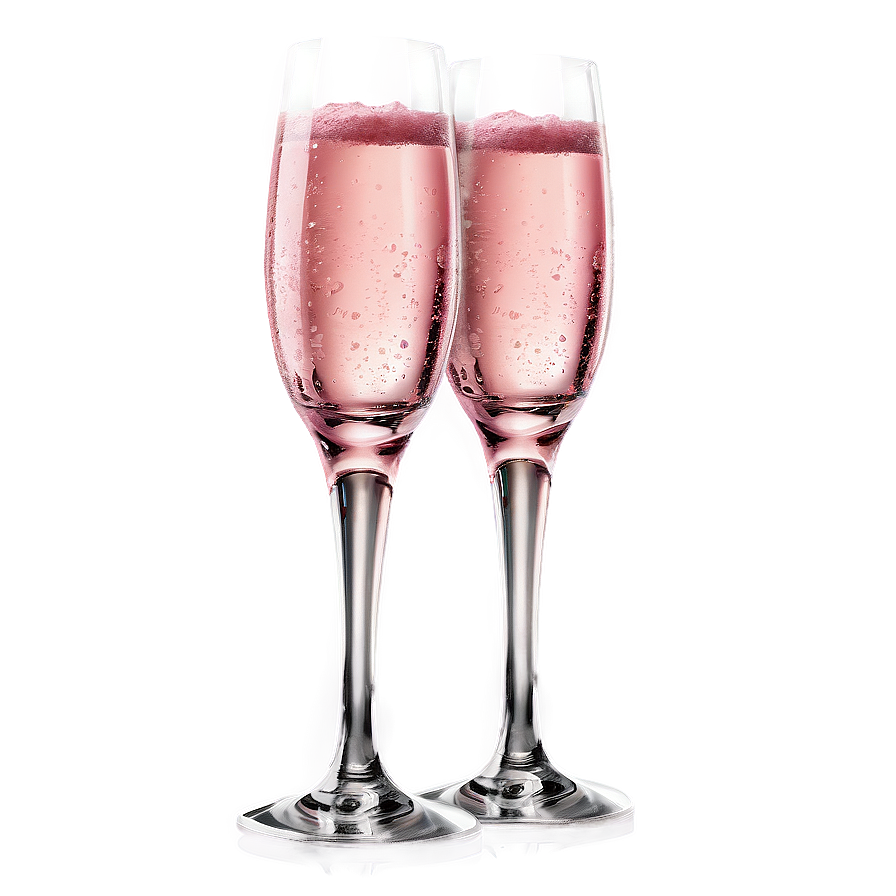 Sweet Pink Champagne Cheers Png 06292024 PNG Image