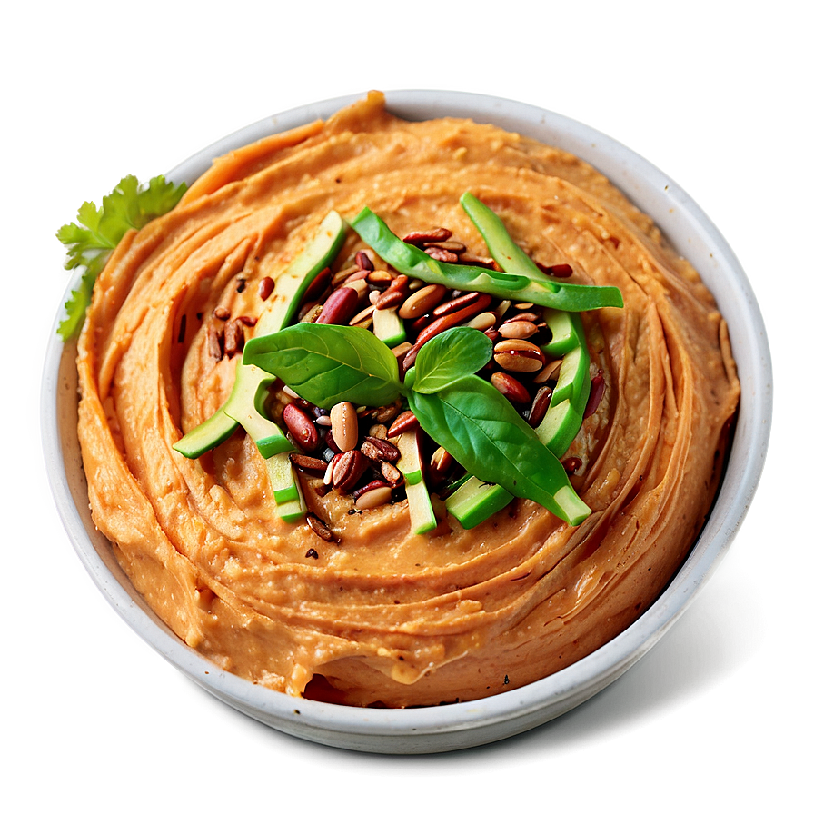 Sweet Potato Hummus Png Irp18 PNG Image