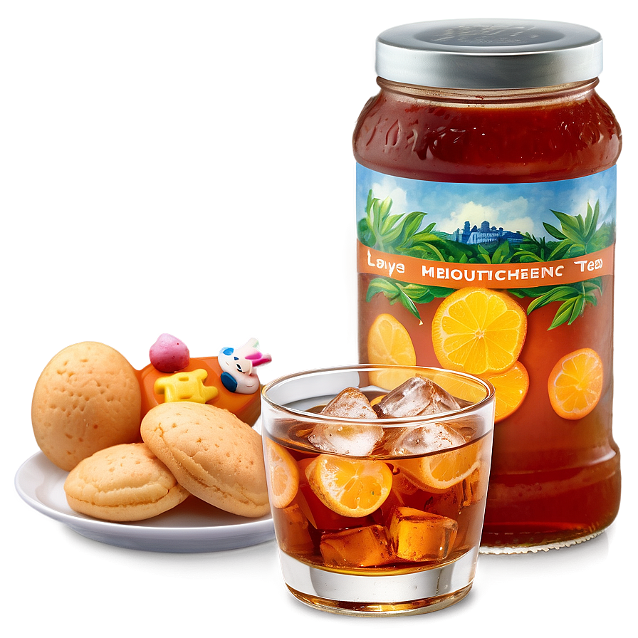 Sweet Tea Indulgence Png Jwf PNG Image