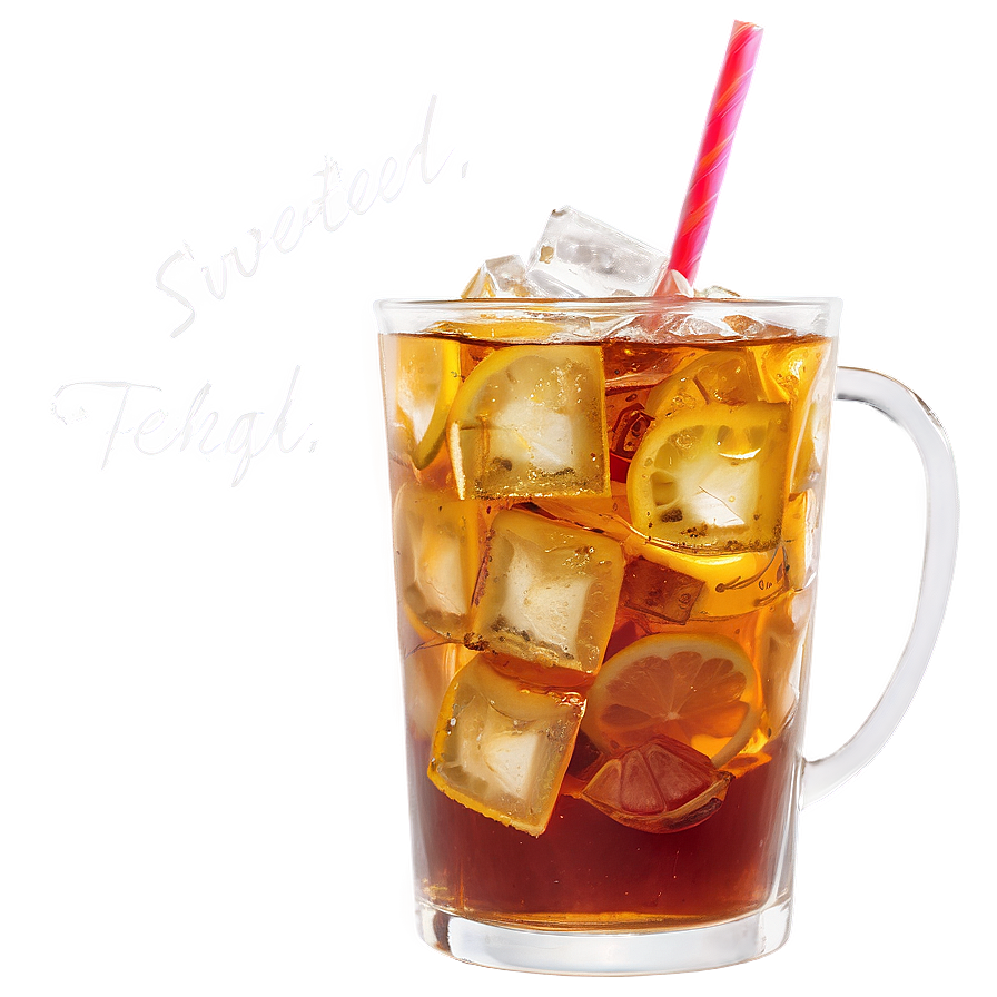 Sweetened Iced Tea Beverage Png Tvf70 PNG Image